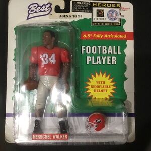 Georgia Bulldogs Herschel Walker Fiqure - Heroes of the Gridiron